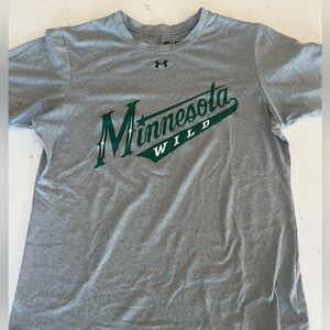 Under Armour Minnesota Wild Heat Gear Shirt